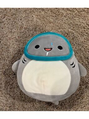 7 in Shark with Goggles Squishmallow